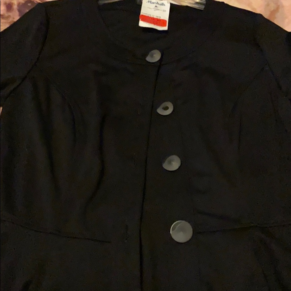 Spense small peplum blazer top